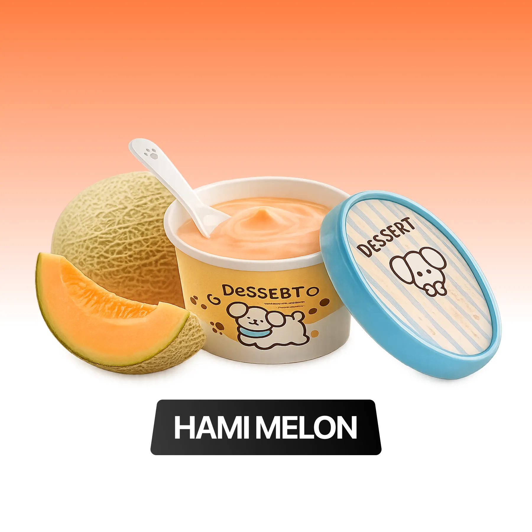 dessert cup green apple