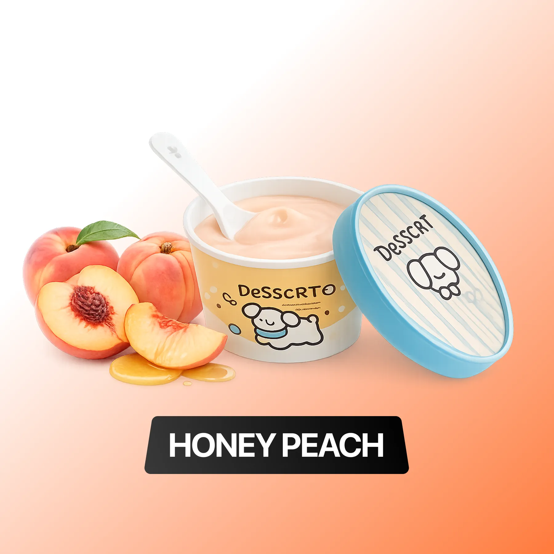 dessert cup green apple